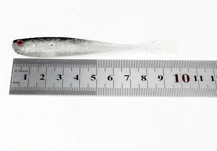 Улый mềm приманка лоскутная рыбка Luya приманка мягкая червеобразная мешкаBass басовая наживка Luya прямые продажи производителя
