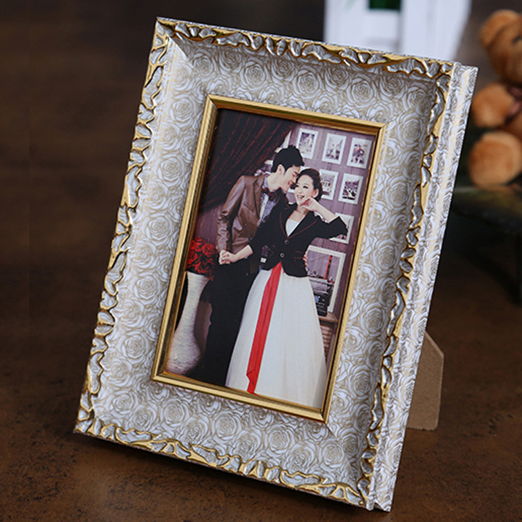 European Photo Frame 6 Inches 7 Inches 8inch 12inch Photo A3/A4 Plastic Photo Frame Wedding Photo Studio Ps Foam Photo Frame