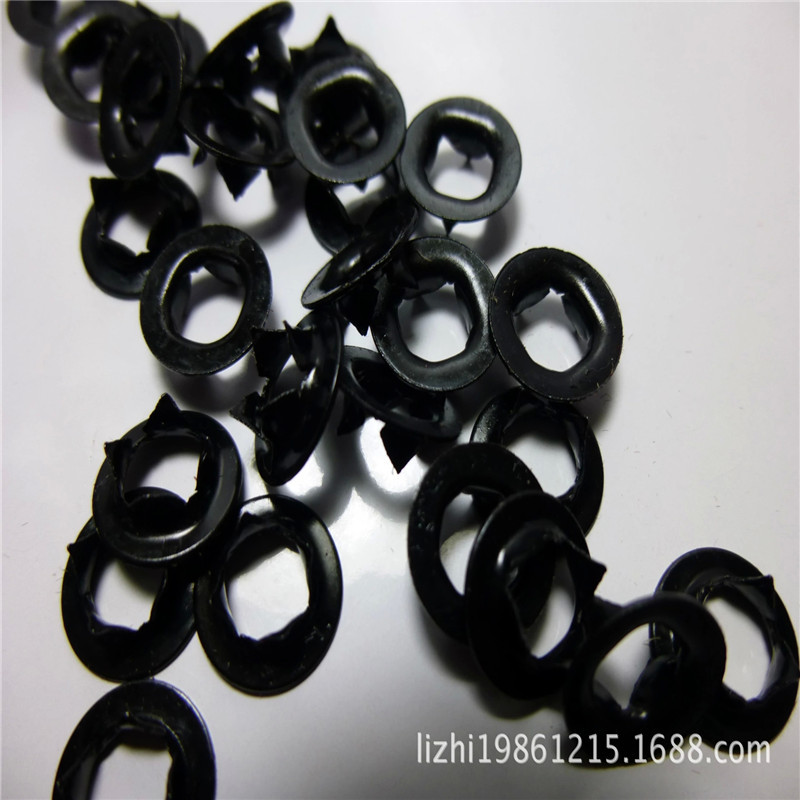 Suministro marco de fotos accesorios de hardware tablero redondo cinta hebilla Lotus hebilla cinta Stud zapatos ojo presión hebilla garra hebilla 10mm