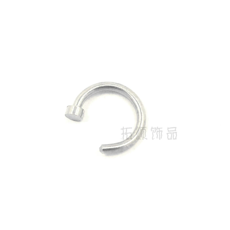 Нержавеющая сталь Пирсинг нос кольцо титана стали ювелирные изделия нос шпильки оптом