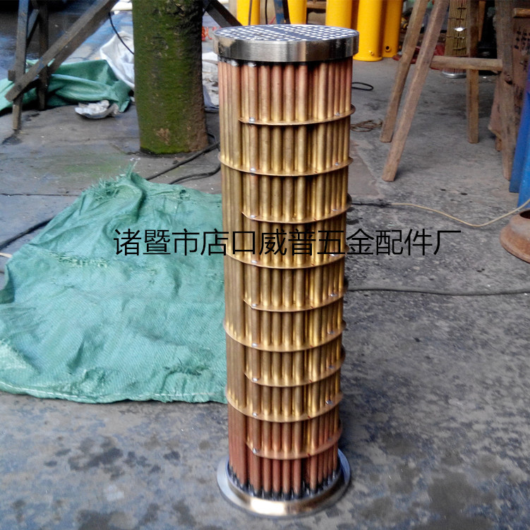 船用热交换器铜芯淡水箱芯子海淡水热交换器内丹上柴东风玉柴配件