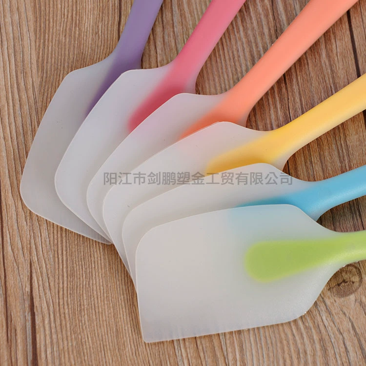 Baking tool integrated translucent silicone cake scraper cream scraper shovel shovel large kitchen utensils