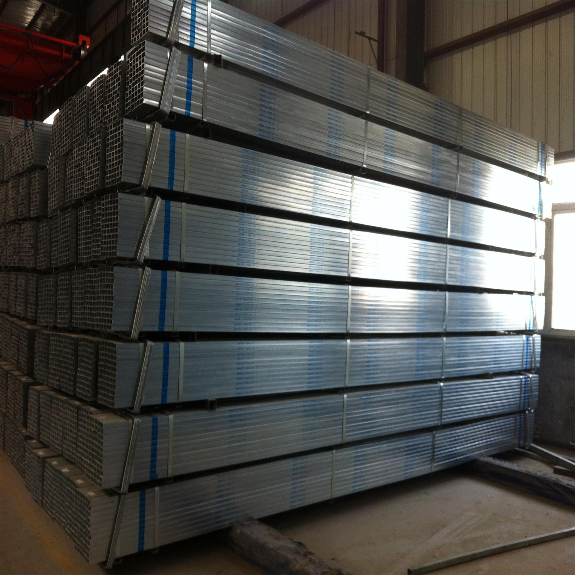 S235镀锌方矩管  C20 方管  无缝管方管型号多规格齐全 厂家直供