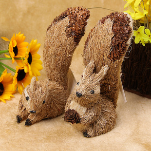 Handmade export crafts prone squirrel 15V0449S ornaments wholesale