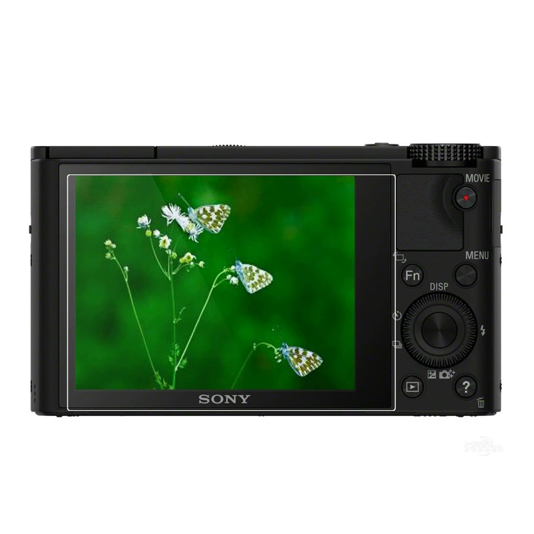 Стекло-перекрытие защитное tempered для Sony a6300/a6100/A6400/A6600/RX100 – против царапин, чистая посадка