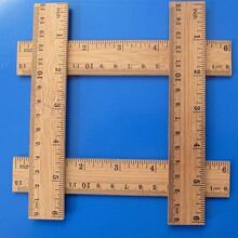厂家供应多功能文具尺 木尺15CM学生儿童文具原木直尺学生尺批发