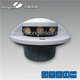 Buried lamp LED3W outdoor waterproof floor lamp outdoor villa surface-mounted buried trail lamp step lamp wall foot lamp