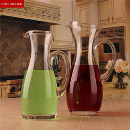 手工水晶玻璃醒酒器 调酒壶 分酒器 白酒壶 酒具现货批发
