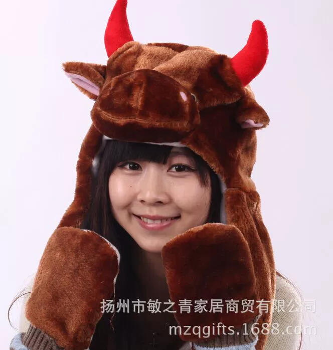 Long winter keep warm hat, set, direct factory sales