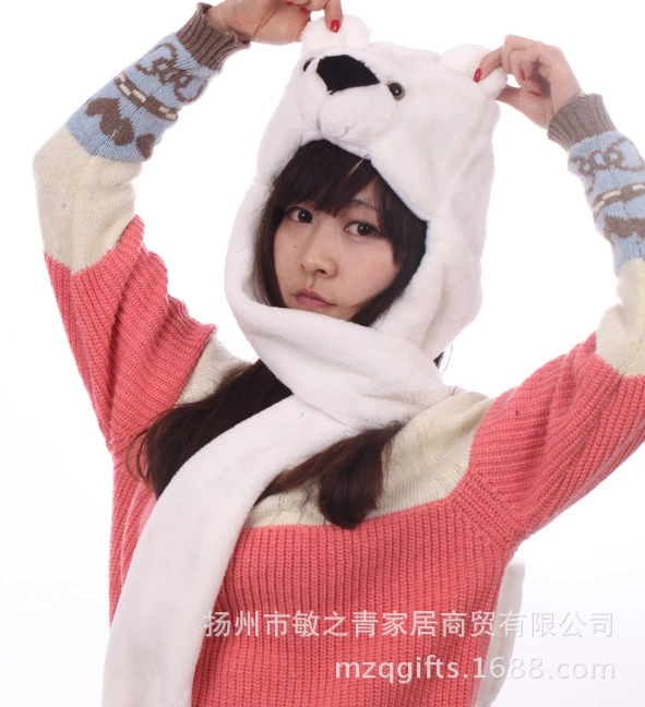 Long winter keep warm hat, set, direct factory sales