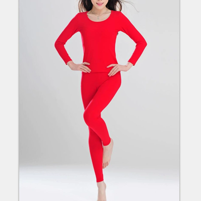 Thin set, soft elastic soft bullet, base thermal underwear, universal trousers