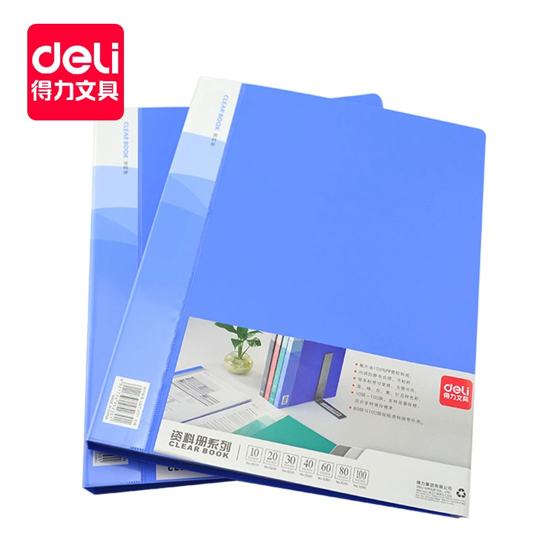 Deli 5230 Вставка Пакет Папка Тест Бумага Информация Книга/30 Страниц Информационный Бокс Офис Финансовые Канцелярские Товары Оптовая