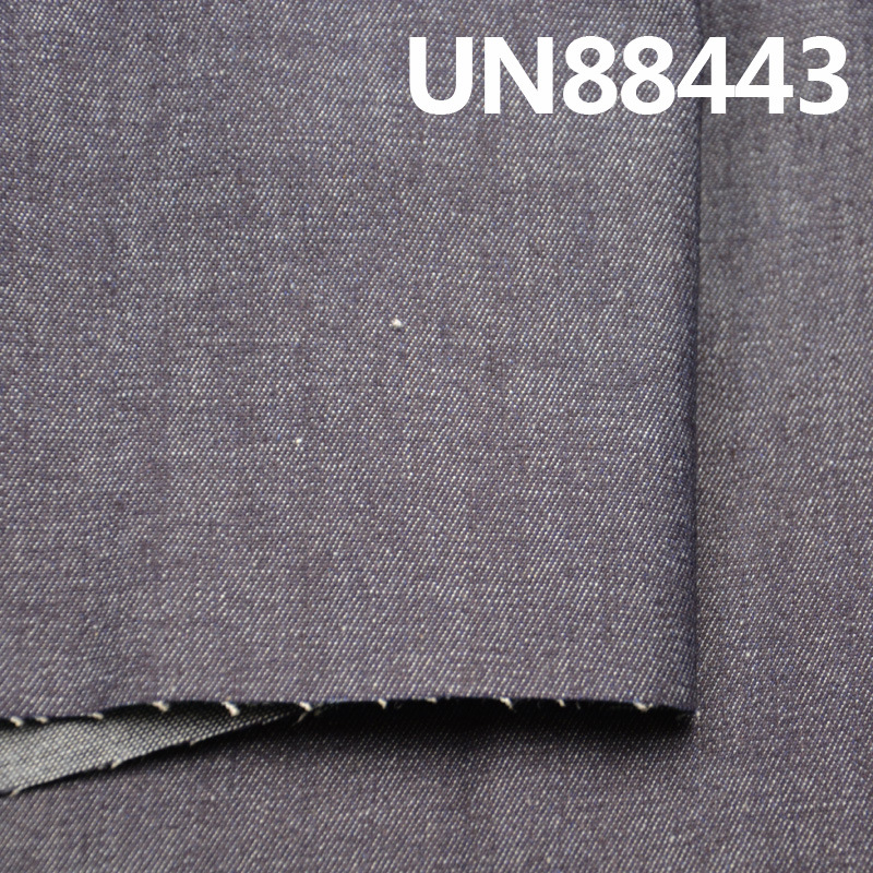 10安 春秋款棉右斜纹竹节牛仔布 时尚休闲牛仔服装面料深蓝