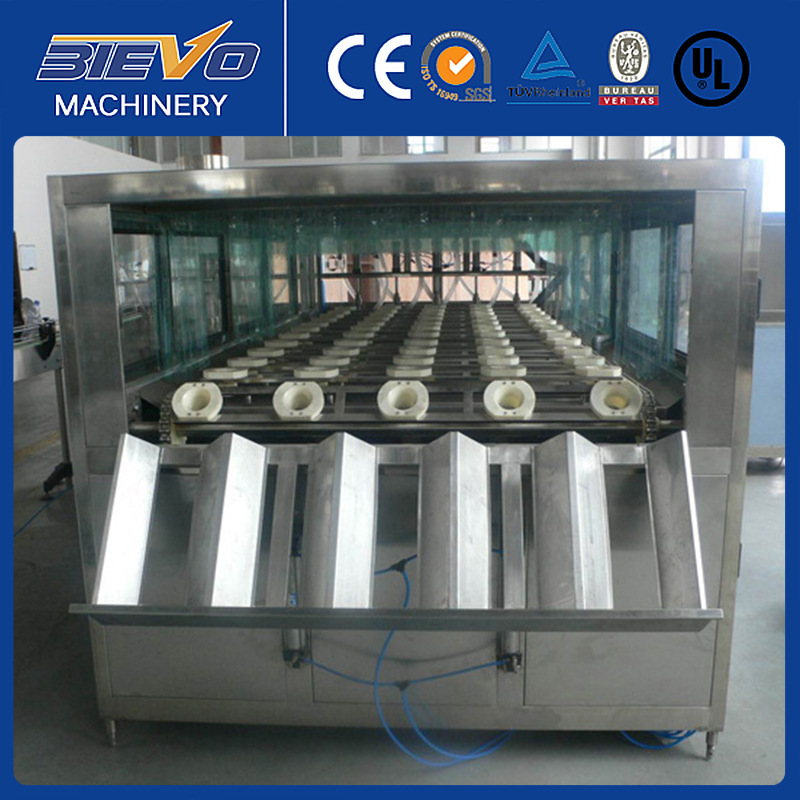Zhangjiagang automatic barrel line 5 gallon barrel filling machine high-speed bottled water filling machine