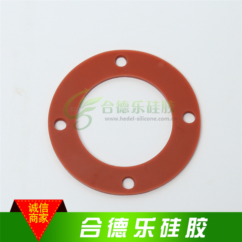 厂家供应优良圆形硅胶垫片 大号加厚透气弹性汽车工业圆形橡胶垫