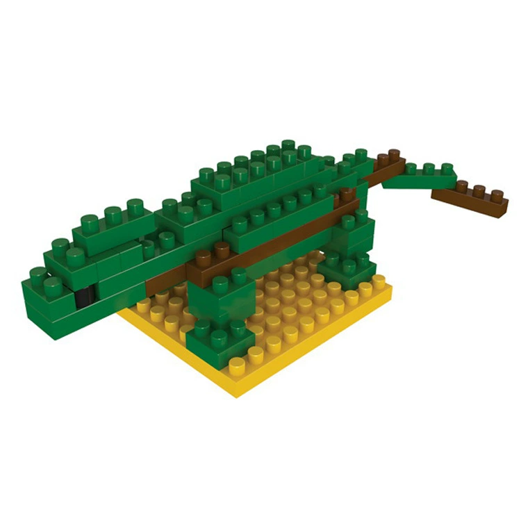 Intellectual constructor, small toy, cartoon dinosaur, Birthday gift
