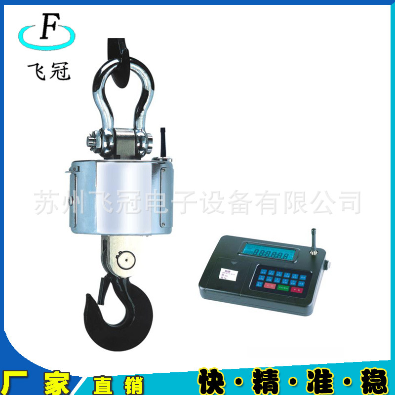 苏州飞冠 3T5T10T无线吊秤 OCS-SZ-BW无线吊秤 行车专注吊钩称秤