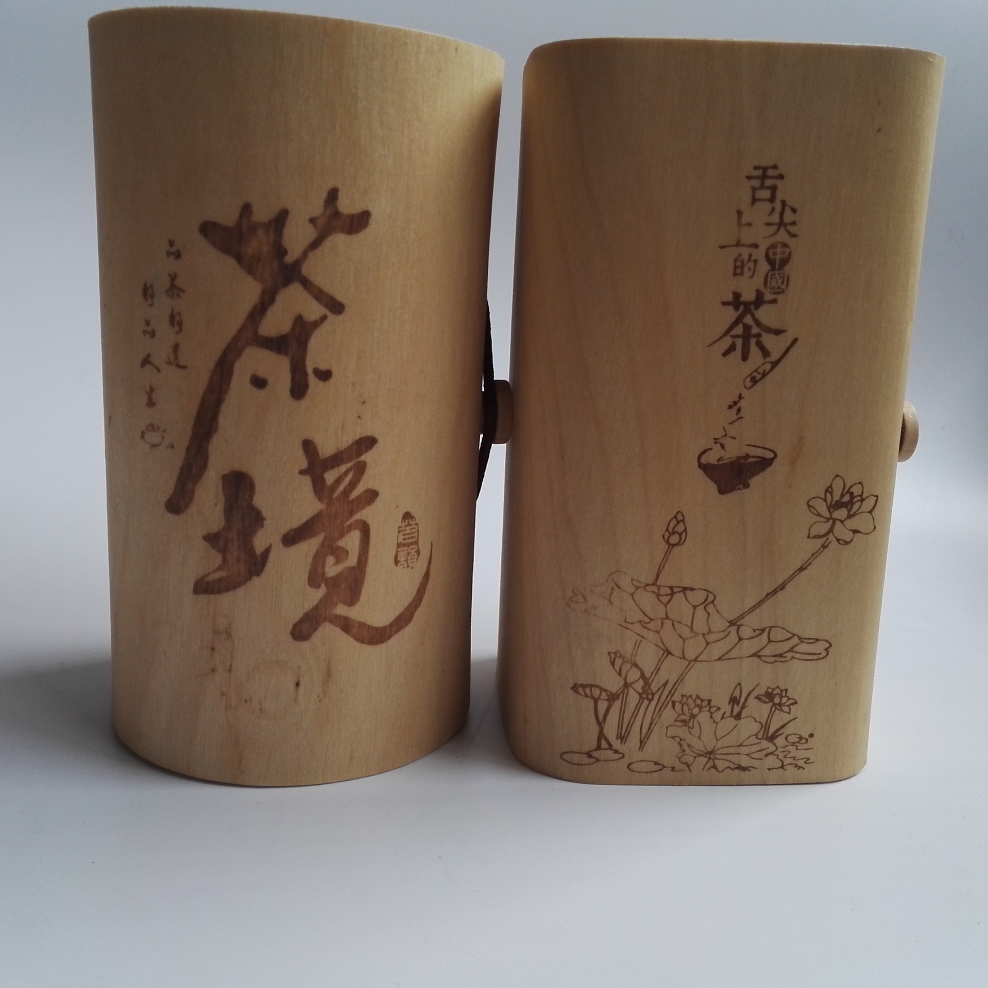 厂新款茶叶盒包装      树皮盒  软木包装      桦木皮盒