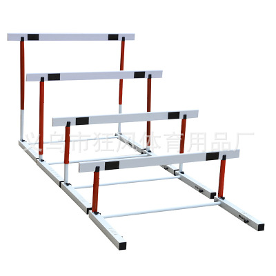 Manufactor supply Track and field match Hurdles With counterweight Height adjust PVC Hurdles