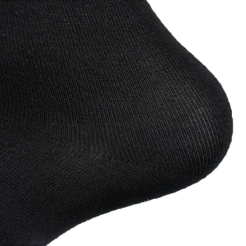 Black colored deodorized autumn men's cotton knee socks