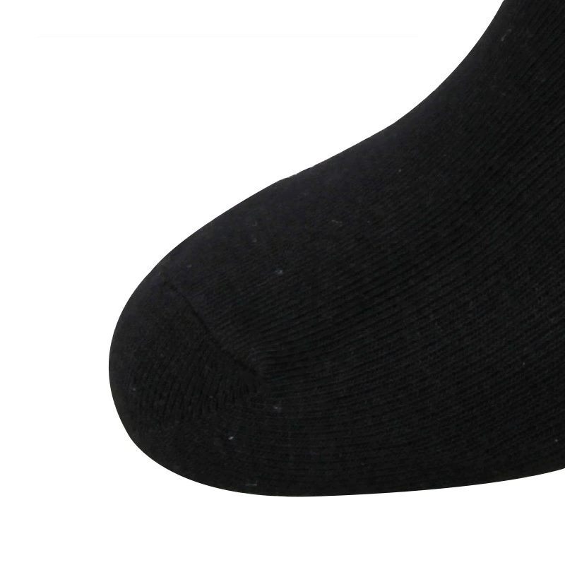 Black colored deodorized autumn men's cotton knee socks