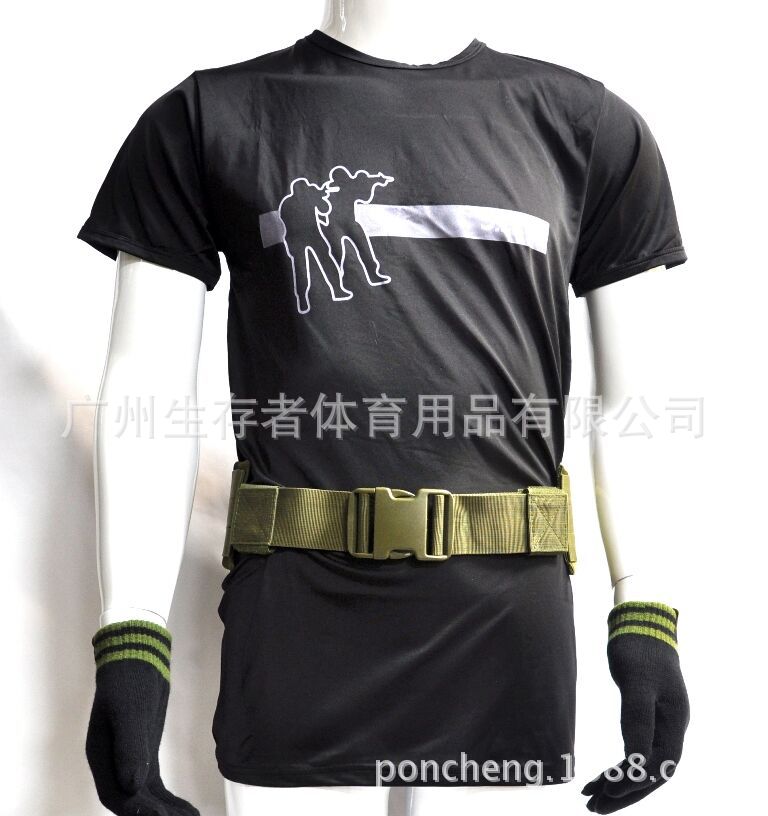 MOLLE Jungle al aire libre cinturón de batalla multifuncional CS cinturón táctico sello de cintura fábrica al por mayor