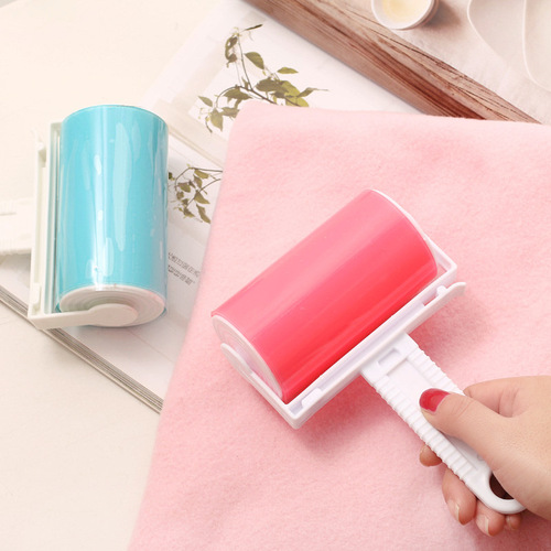 Medium roller lint remover washable pet hair plastic lint roller clothing dust remover multifunctional hair remover