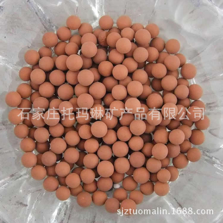 供应水过滤洗浴球 5毫米麦饭石球 电气石球 桑拿浴池用球