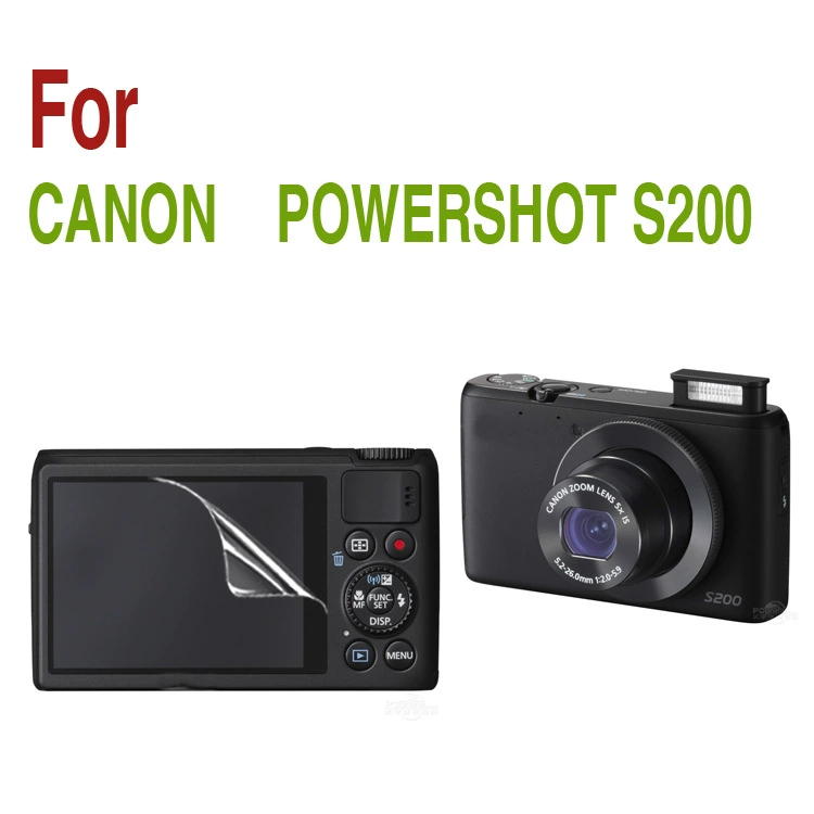 Совместимая камера Canon S200, защитное стекло экрана