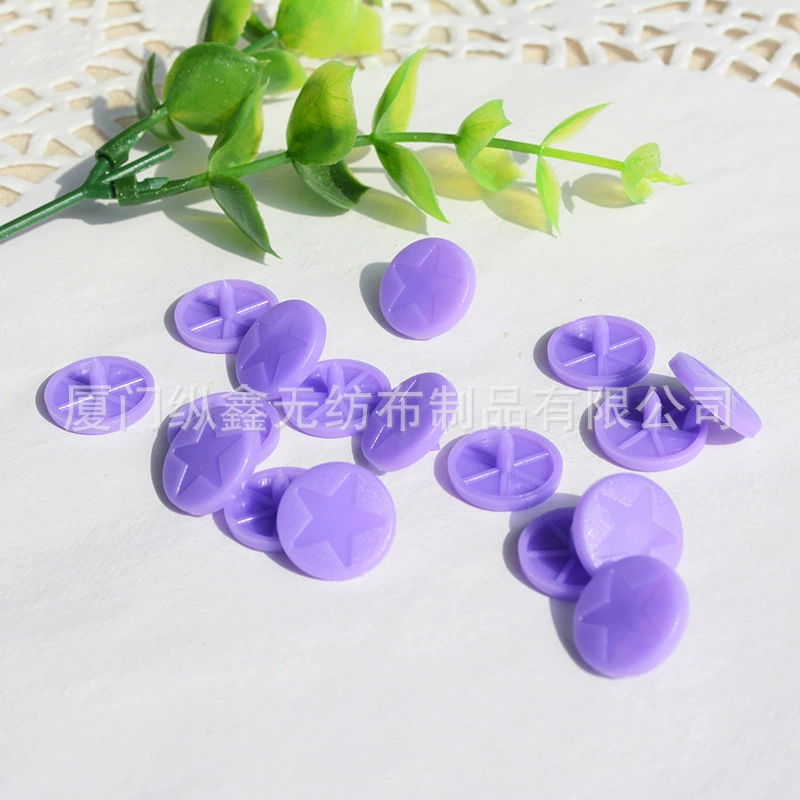 Новый DIY детская одежда квад кнопки Одежда и одежда цветная клубника солнце лилия любовь пятиугольник улыбающееся лицо квад кнопки