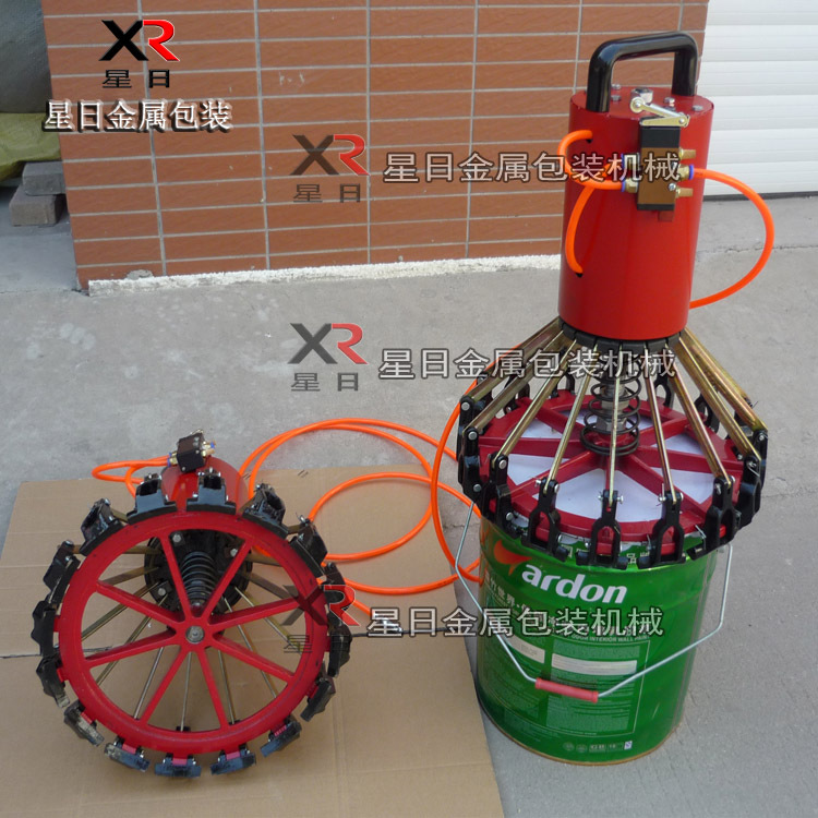 供应气动封口机，手提式气动压盖机 压盖器 夹盖机