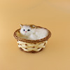 Realistic basket, jewelry, cartoon toy, accessory, cat, Birthday gift, cats and dogs