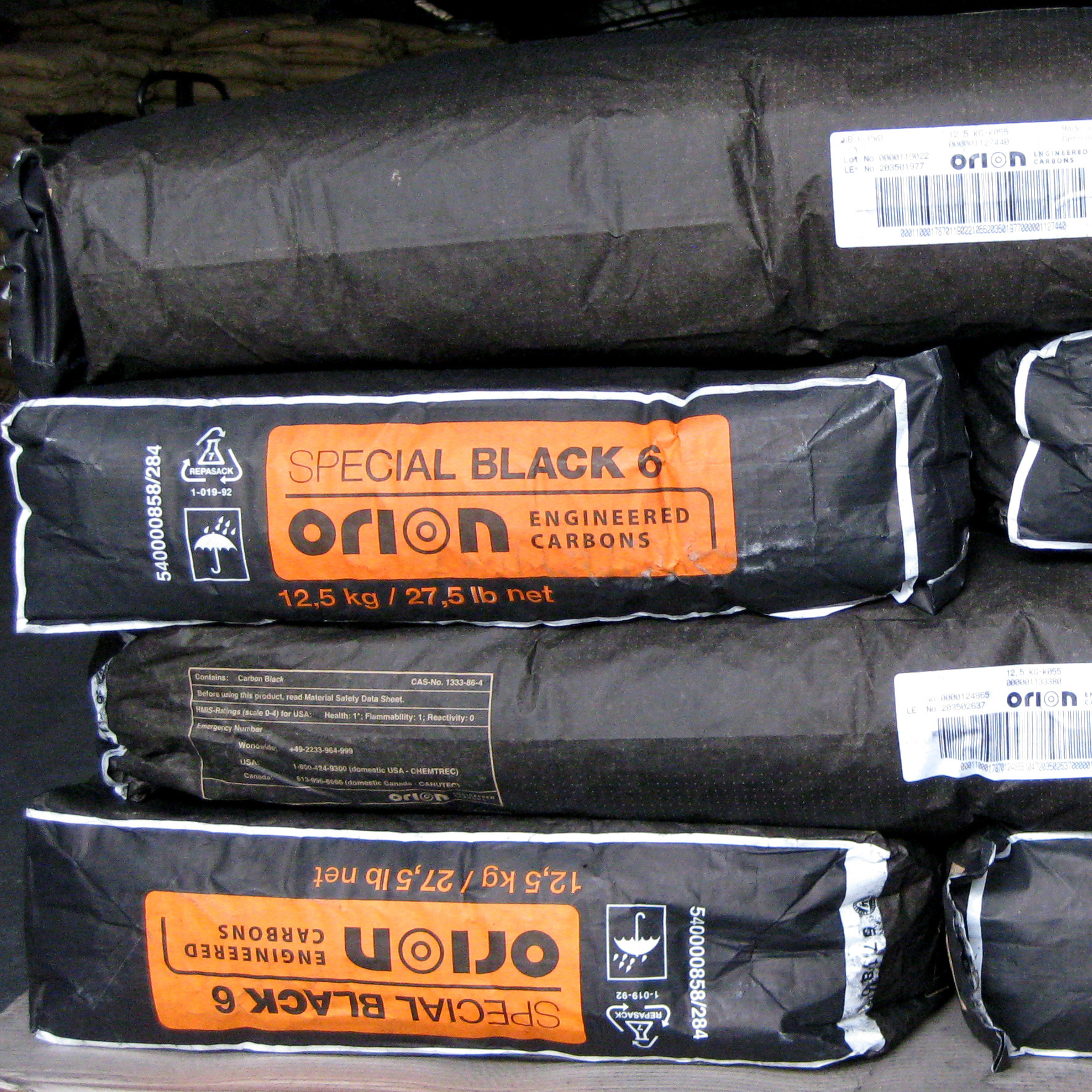 高色素气黑 特黑6（SB 6）欧励隆Orion德国