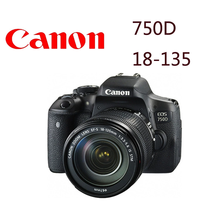 750D фотоаппарат SLR 24.2 млн пикселей 18-135 18-55WIFI вращающийся экран внешний торговый магазин гарантия год