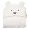 Small eye white bear