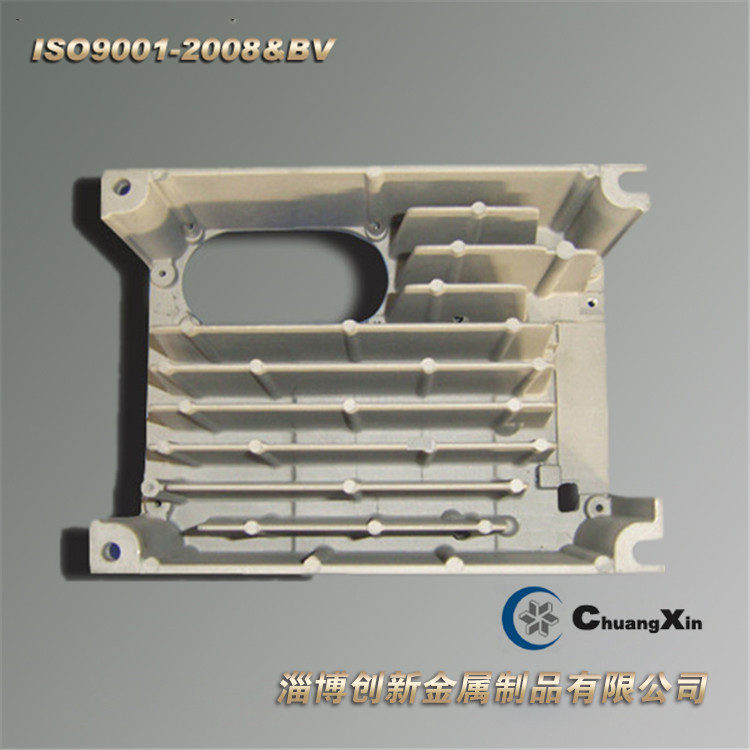 抛丸表面处理铝合金压铸变频器散热器B0铸铝底座，品质保证