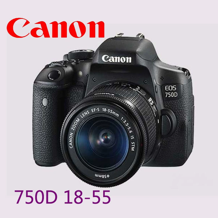 750D фотоаппарат SLR 24.2 млн пикселей 18-135 18-55WIFI вращающийся экран внешний торговый магазин гарантия год