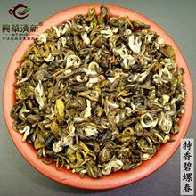 批发浓香耐泡茉莉花茶新茶叶半曲螺茶茉莉碧螺春花茶