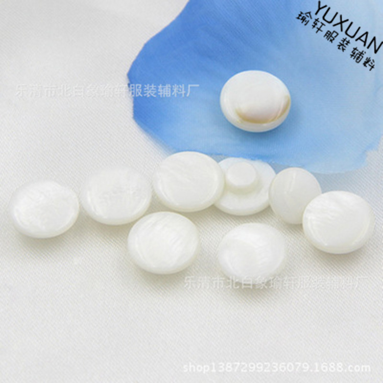 浙江厂商供应【淡水贝高脚蘑菇扣】客户采购贝壳纽贝壳纽扣批发