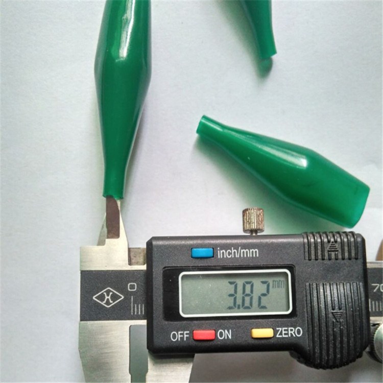 源头厂家供应批发PVC鳄鱼夹端子护套绝缘夹套大小规格齐全