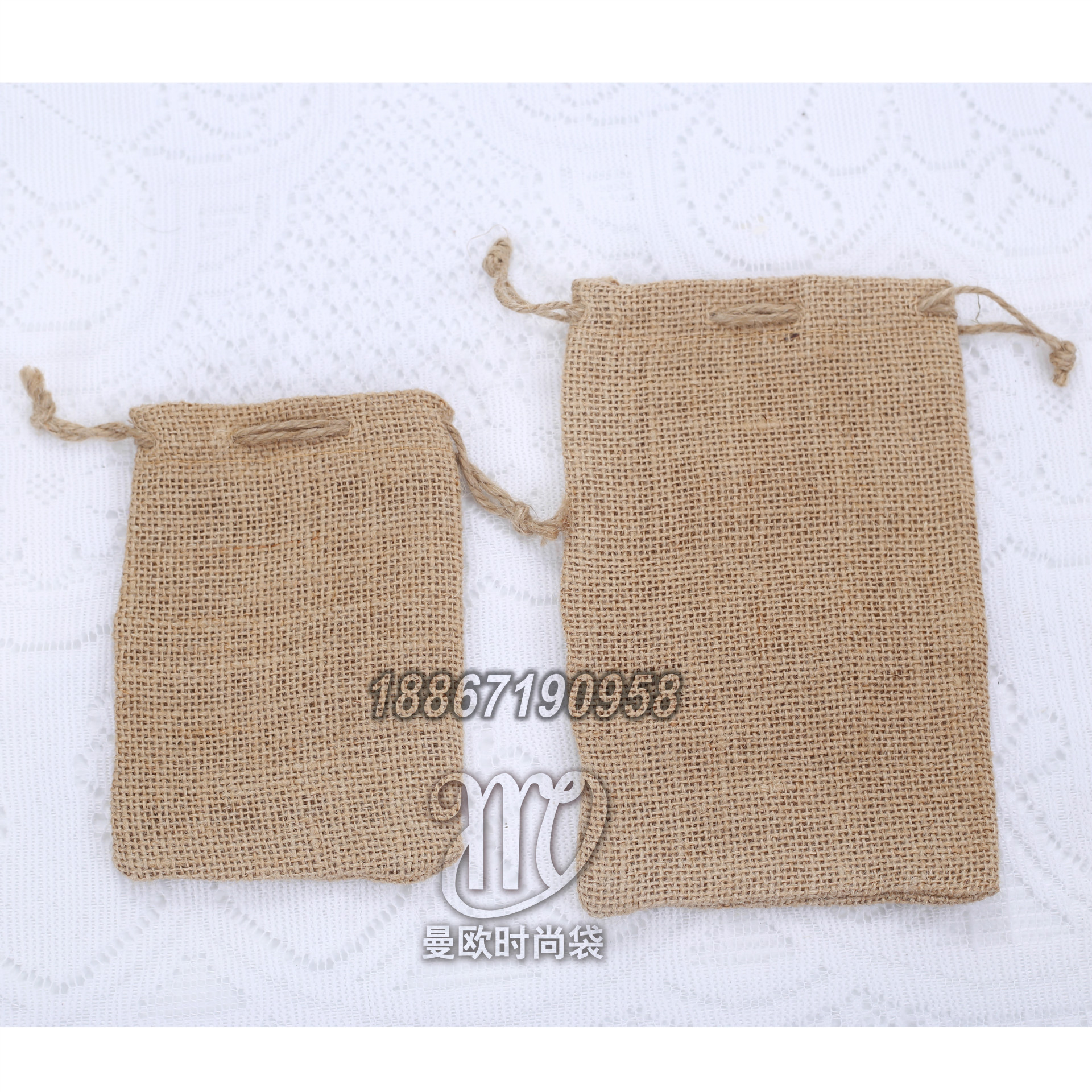 真麻布袋 厂家批发真麻袋 真麻袋子厂家 高档真麻布袋 真麻小布袋