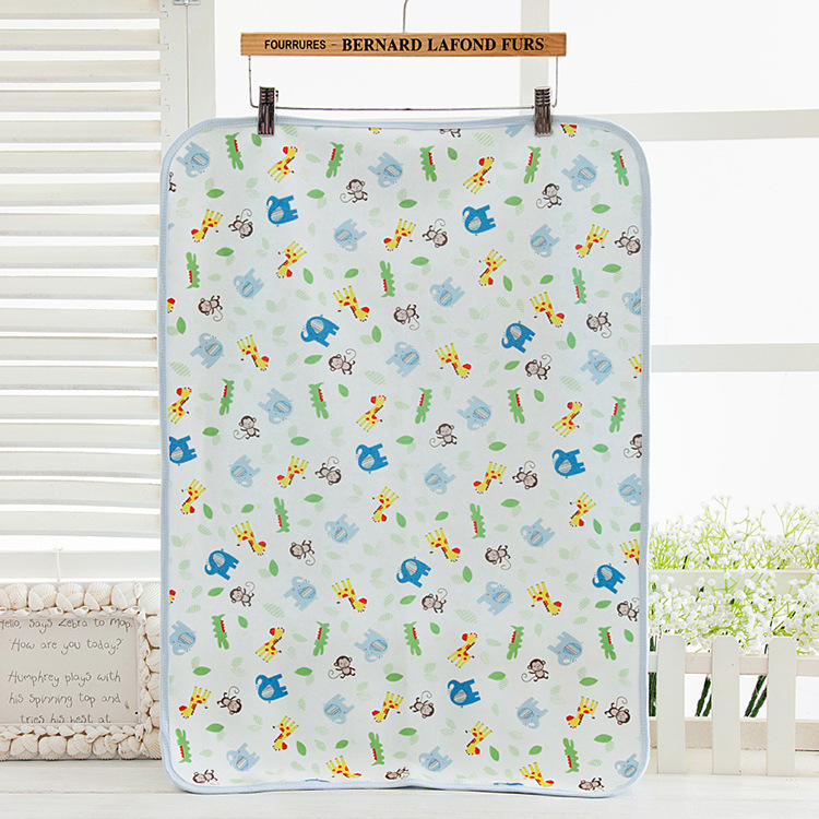 New baby urine pad Crystal velvet bamboo fiber soft double layer breathable urine pad manufacturers wholesale