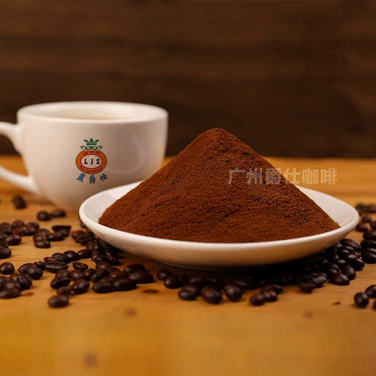 Кофепроизводитель популярная BS-2 Brazilian Arabica молотый черный кофе порошок, мгновенный сырьё 25 кг/ящик, мягкий и богатый вкус
