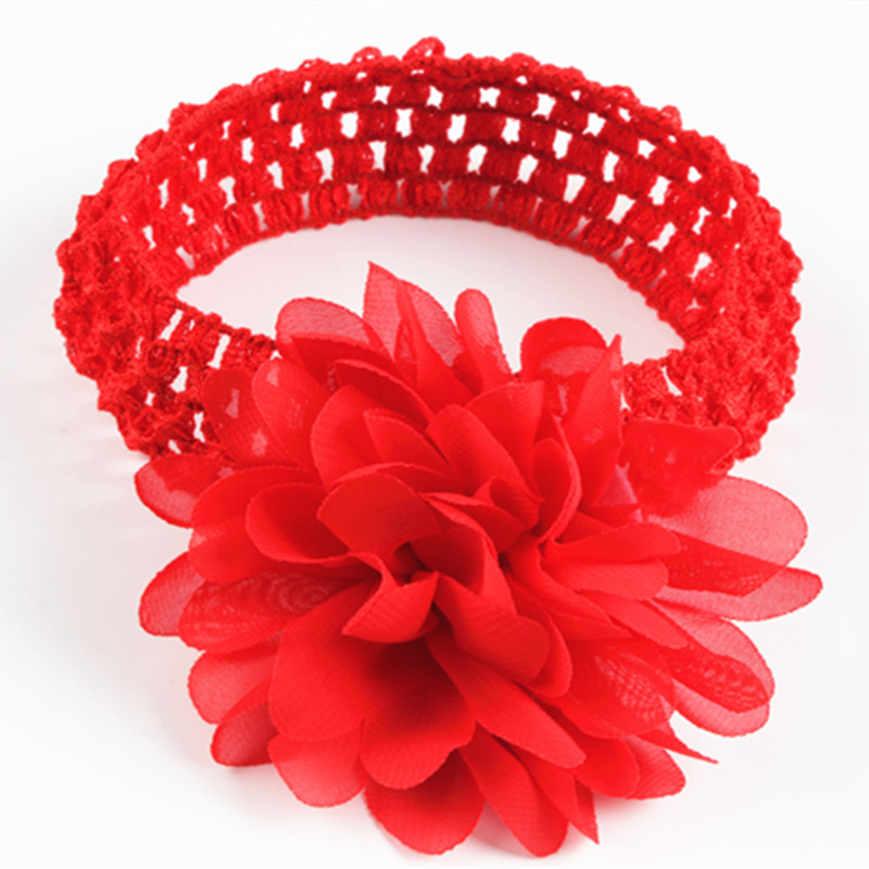 children's shiffon elastic headband