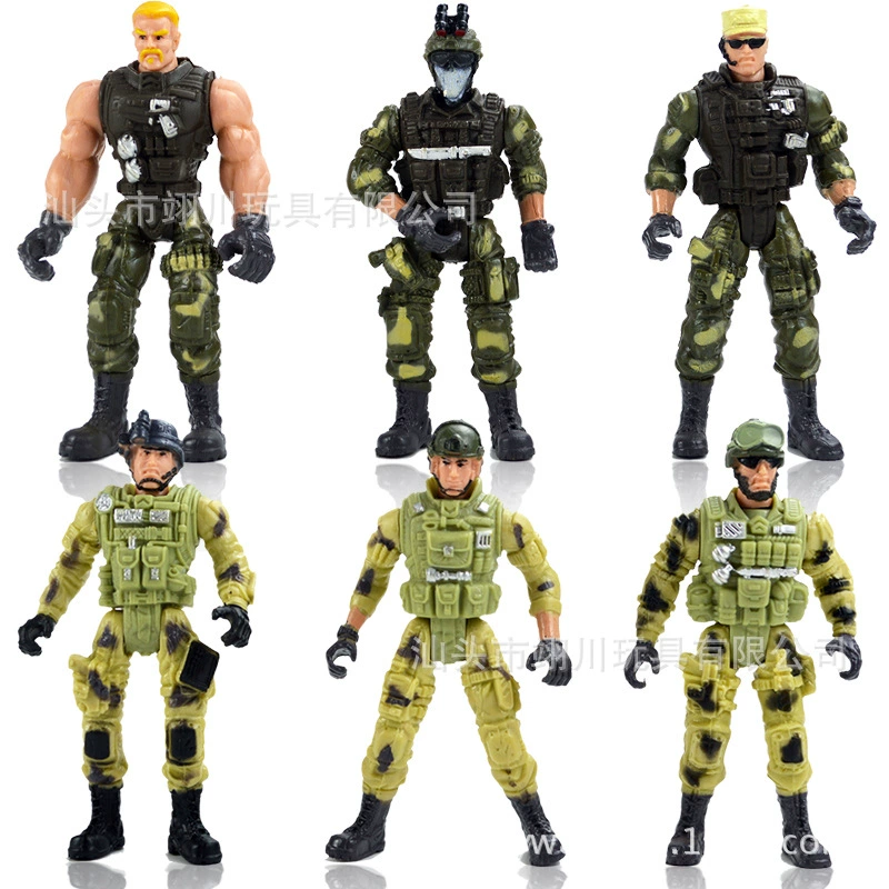 Soldier, movable modern weapon, police