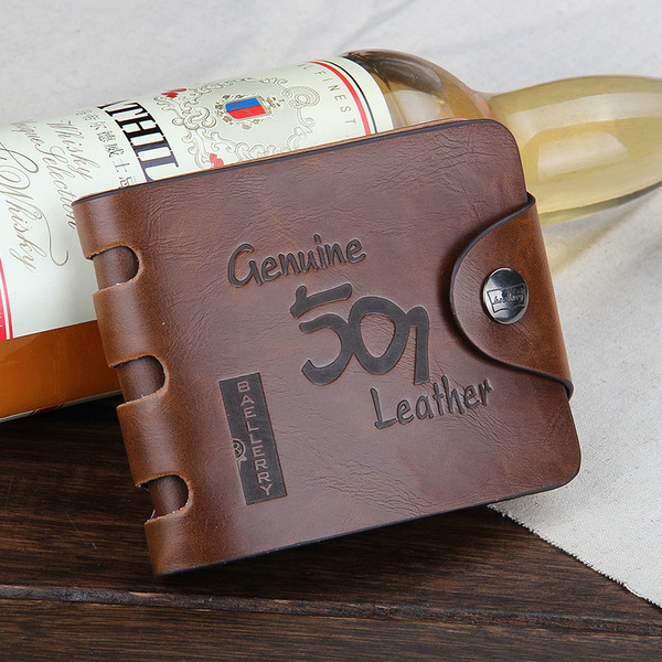 casual retro short wallet