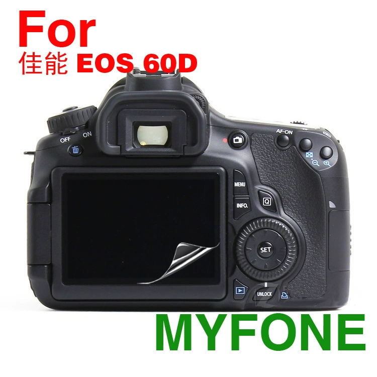 Защитная пленка для экрана совместима с Canon EOS 60D/600D (T3I)/550D (T2I), гибкое стекло
