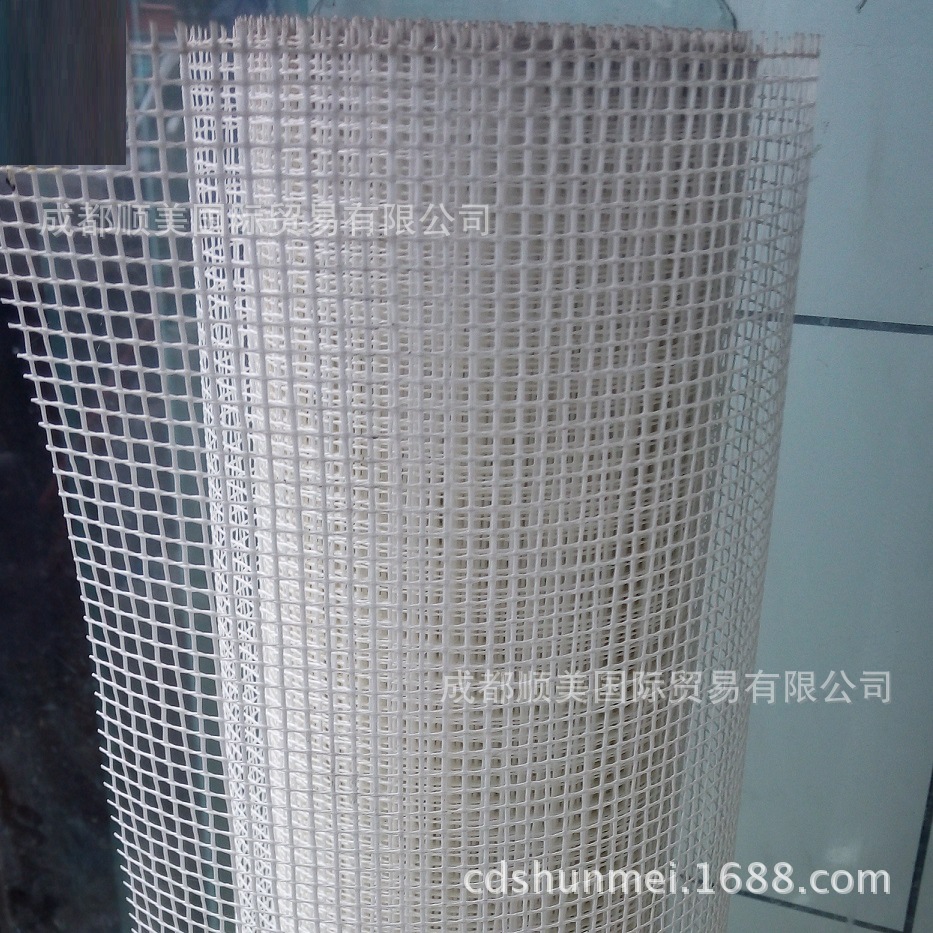 成都自粘耐碱玻璃纤维网格布厂家/EPS自粘网格布质优价廉服务好