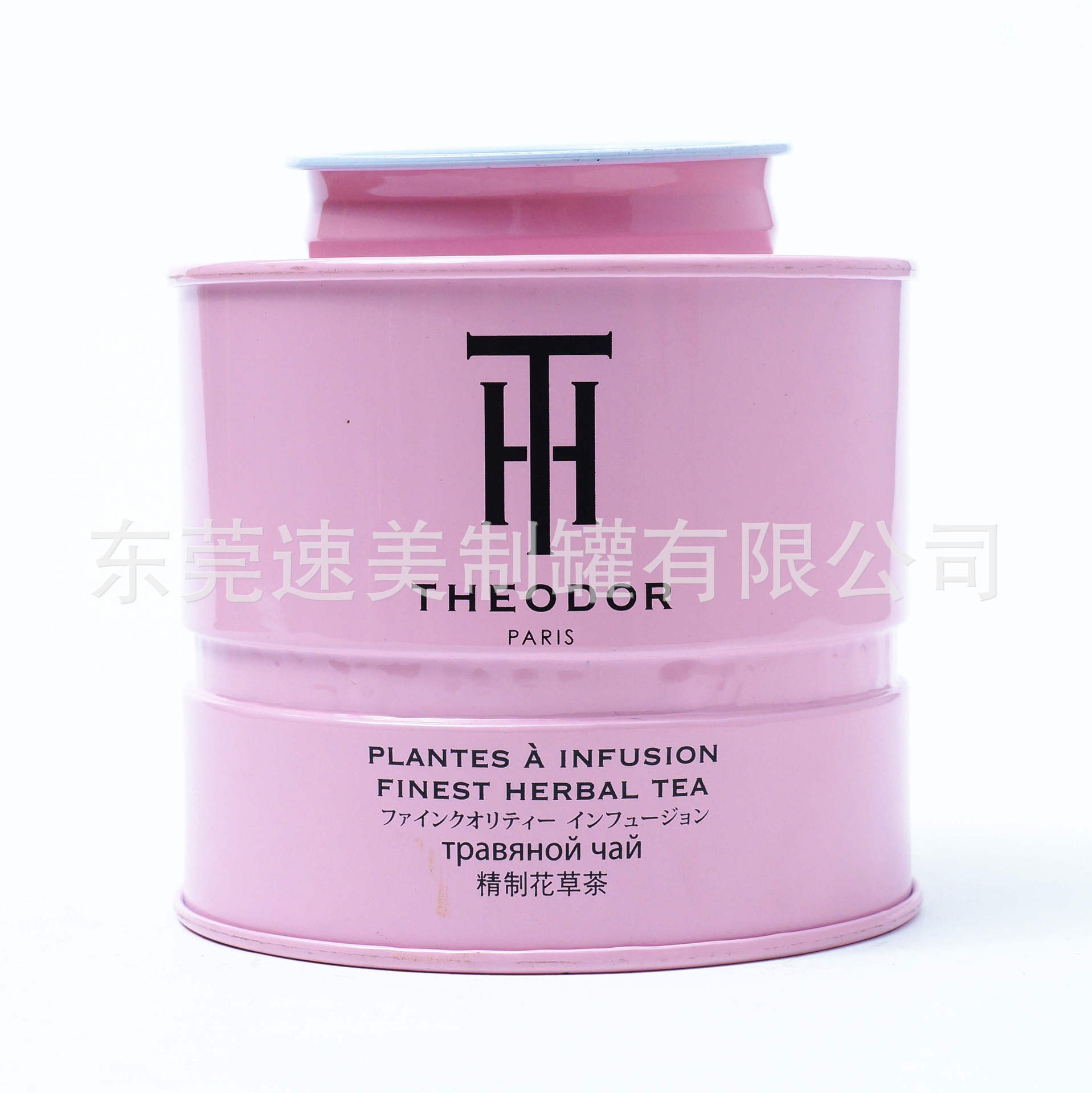 茶叶包装 圆形马口铁包装医药铁盒 阿胶枸杞保健品铁盒