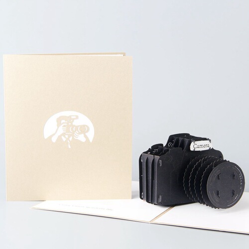 Lidao 3D greeting card production, graduation creative products, commemorative postcards, blessing cameras, travel wholesale